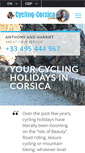 Mobile Screenshot of cycling-corsica.com